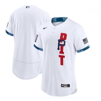 Men's Pittsburgh Pirates Blank 2021 White All-Star Flex Base Stitched MLB Jersey Men's Pittsburgh Pirates Blank 2021 White All-Star Flex Base Stitched MLB Jersey