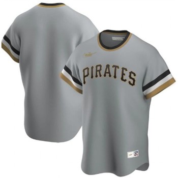 Men's Pittsburgh Pirates Blank New Grey Cool Base Stitched Jersey Men's Pittsburgh Pirates Blank New Grey Cool Base Stitched Jersey