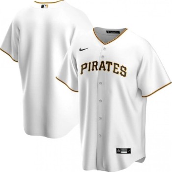 Men's Pittsburgh Pirates Blank White Cool Base Stitched Jersey Men's Pittsburgh Pirates Blank White Cool Base Stitched Jersey