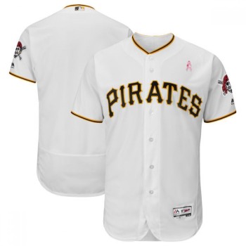 Men's Pittsburgh Pirates White 2018 Mother's Day Flexbase Stitched MLB Jersey Men's Pittsburgh Pirates White 2018 Mother's Day Flexbase Stitched MLB Jersey