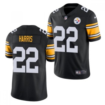 Men's Pittsburgh Steelers #22 Najee Harris 2021 Black Vapor Untouchable Limited Stitched Jersey Men's Pittsburgh Steelers #22 Najee Harris 2021 Black Vapor Untouchable Limited Stitched Jersey