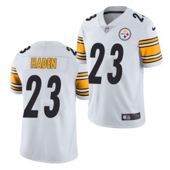 Men's Pittsburgh Steelers #23 Joe Haden White Vapor Untouchable Limited Stitched Jersey Men's Pittsburgh Steelers #23 Joe Haden White Vapor Untouchable Limited Stitched Jersey