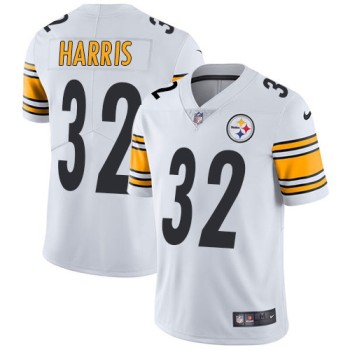 Men's Pittsburgh Steelers #32 Franco Harris White Vapor Untouchable Limited Stitched Jersey Men's Pittsburgh Steelers #32 Franco Harris White Vapor Untouchable Limited Stitched Jersey