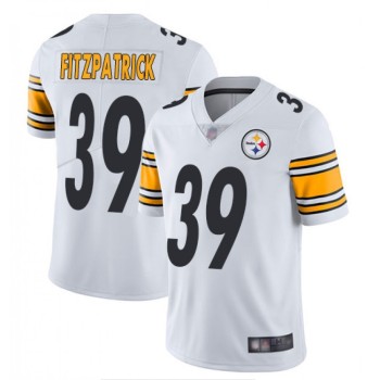 Men's Pittsburgh Steelers #39 Minkah Fitzpatrick White Vapor Untouchable Limited Stitched NFL Jersey Men's Pittsburgh Steelers #39 Minkah Fitzpatrick White Vapor Untouchable Limited Stitched NFL Jersey