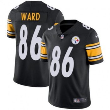 Men's Pittsburgh Steelers #86 Hines Ward Black Vapor Untouchable Limited Stitched Jersey Men's Pittsburgh Steelers #86 Hines Ward Black Vapor Untouchable Limited Stitched Jersey