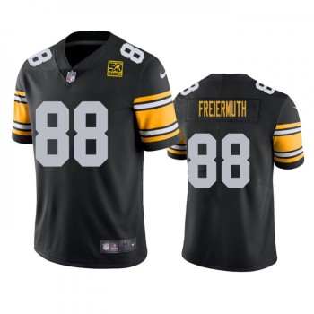 Men's Pittsburgh Steelers #88 Pat Freiermuth Black 2023 50th Anniversary Vapor Untouchable Limited Jersey Men's Pittsburgh Steelers #88 Pat Freiermuth Black 2023 50th Anniversary Vapor Untouchable Limited Jersey