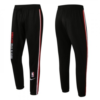 Men's Portland Trail Blazers Black Performance Showtime Basketball Pants Men's Portland Trail Blazers Black Performance Showtime Basketball Pants