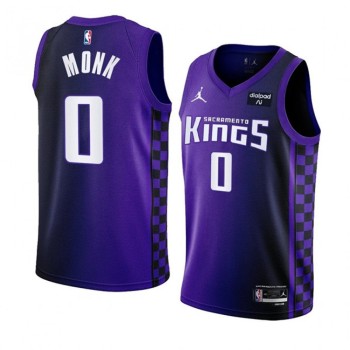 Men's Sacramento Kings #0 Malik Monk Purple 2023/24 Statement Edition Swingman Stitched Basketball Jersey Men's Sacramento Kings #0 Malik Monk Purple 2023/24 Statement Edition Swingman Stitched Basketball Jersey