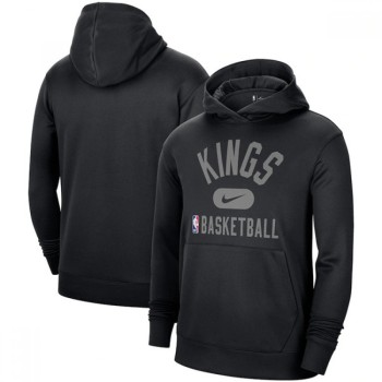 Men's Sacramento Kings 2021 Black Spotlight Pullover Hoodie Men's Sacramento Kings 2021 Black Spotlight Pullover Hoodie