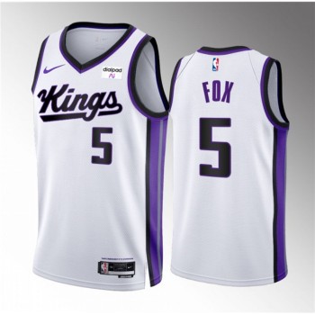 Men's Sacramento Kings #5 De Men's Sacramento Kings #5 De