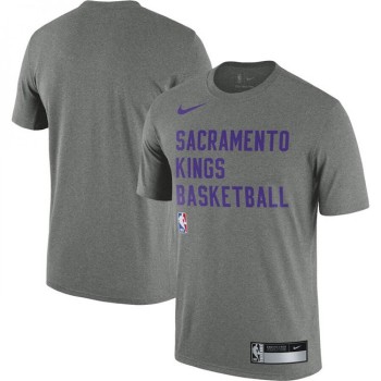 Men's Sacramento Kings Heather Gray 2023/24 Sideline Legend Performance Practice T-Shirt Men's Sacramento Kings Heather Gray 2023/24 Sideline Legend Performance Practice T-Shirt