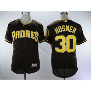 Men's San Diego Padres #30 Eric Hosmer Brown Alternate Flexbase Stitched MLB Jersey Men's San Diego Padres #30 Eric Hosmer Brown Alternate Flexbase Stitched MLB Jersey