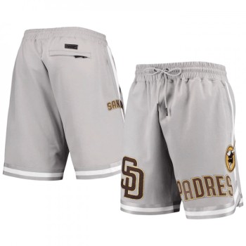 Men's San Diego Padres Grey Shorts Men's San Diego Padres Grey Shorts