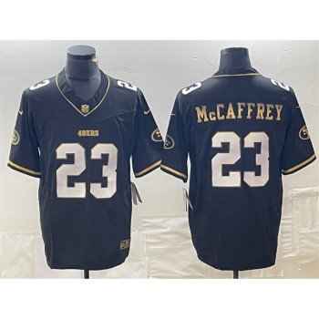 Men's San Francisco 49ers #13 Brock Purdy Black Gold 2023 F.U.S.E. Stitched Jersey Men's San Francisco 49ers #13 Brock Purdy Black Gold 2023 F.U.S.E. Stitched Jersey