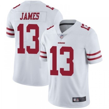 Men's San Francisco 49ers #13 Richie James White Vapor Untouchable Limited Stitched Jersey Men's San Francisco 49ers #13 Richie James White Vapor Untouchable Limited Stitched Jersey