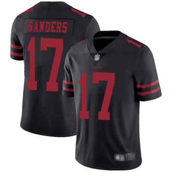 Men's San Francisco 49ers #17 Emmanuel Sanders Black Vapor Untouchable Limited Stitched NFL Jersey Men's San Francisco 49ers #17 Emmanuel Sanders Black Vapor Untouchable Limited Stitched NFL Jersey