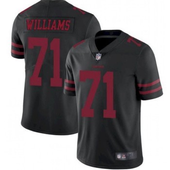 Men's San Francisco 49ers #71 Trent Williams Black Stitched Jersey Men's San Francisco 49ers #71 Trent Williams Black Stitched Jersey