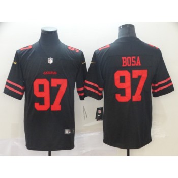 Men's San Francisco 49ers #97 Nick Bosa Black Vapor Untouchable Limited Stitched NFL Jersey Men's San Francisco 49ers #97 Nick Bosa Black Vapor Untouchable Limited Stitched NFL Jersey