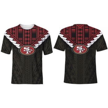 Men's San Francisco 49ers Black T-Shirt Men's San Francisco 49ers Black T-Shirt