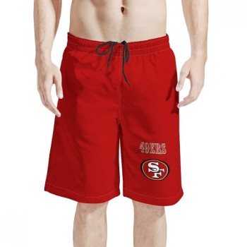 Men's San Francisco 49ers Red NFL Shorts Men's San Francisco 49ers Red NFL Shorts