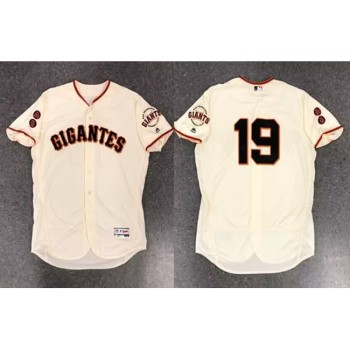 Men's San Francisco Giants #19 Dave Righetti Gream 2016 Flex Base Stitched Jersey Men's San Francisco Giants #19 Dave Righetti Gream 2016 Flex Base Stitched Jersey