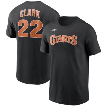 Men's San Francisco Giants #22 Will Clark MLB T-Shirt Men's San Francisco Giants #22 Will Clark MLB T-Shirt