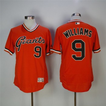 Men's San Francisco Giants #9 Matt Williams Orange 1978 Turn Back The Clock Flexbase Stitched MLB Jersey Men's San Francisco Giants #9 Matt Williams Orange 1978 Turn Back The Clock Flexbase Stitched MLB Jersey