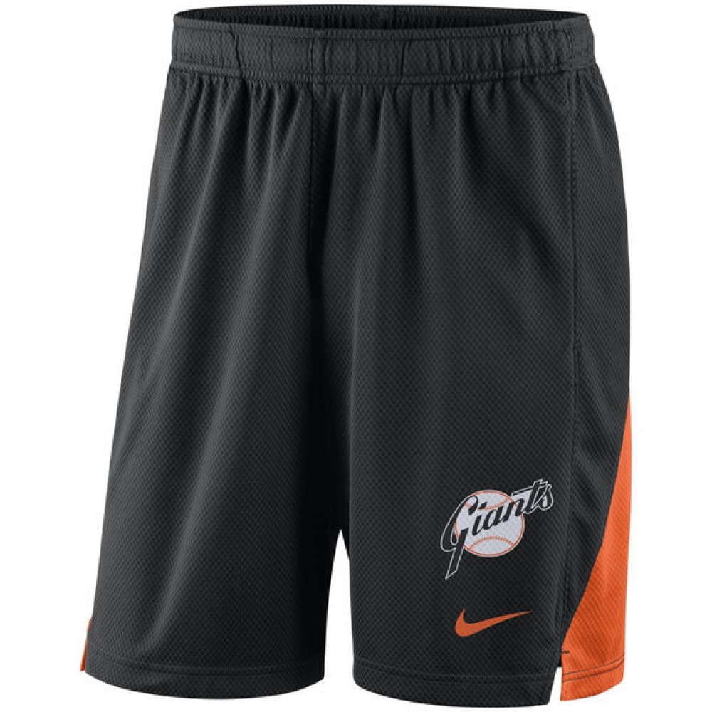Men's San Francisco Giants Black Franchise Performance Shorts