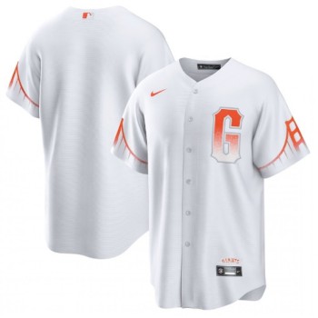 Men's San Francisco Giants Blank White City Connect Cool Base Stitched Jersey Men's San Francisco Giants Blank White City Connect Cool Base Stitched Jersey