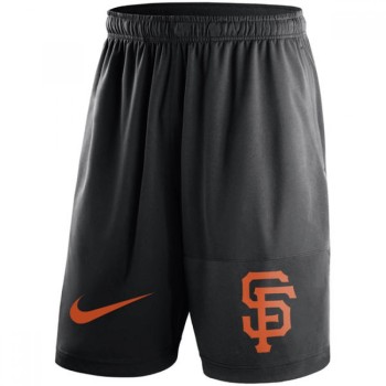 Men's San Francisco Giants Black Dry Fly Shorts Men's San Francisco Giants Black Dry Fly Shorts