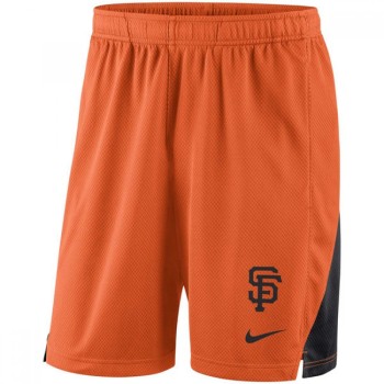 Men's San Francisco Giants Orange Franchise Performance Shorts Men's San Francisco Giants Orange Franchise Performance Shorts