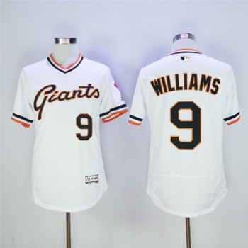 Men's San Franciscoc Giants #9 Matt Williams White Cool Base Cooperstown Collection Player Stitched MLB Jersey Men's San Franciscoc Giants #9 Matt Williams White Cool Base Cooperstown Collection Player Stitched MLB Jersey
