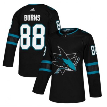 Men's San Jose Sharks #88 Brent Burns Black Stitched Jersey Men's San Jose Sharks #88 Brent Burns Black Stitched Jersey