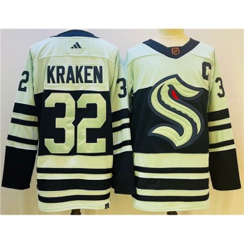 Men's Seattle Kraken #32 Kraken Ice Blue 2022-23 Reverse Retro Stitched Jersey Men's Seattle Kraken #32 Kraken Ice Blue 2022-23 Reverse Retro Stitched Jersey