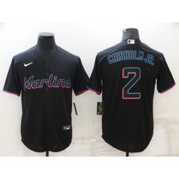 Men's Seattle Mariners #2 Jazz Chisholm Black Cool Base Stitched jersey Men's Seattle Mariners #2 Jazz Chisholm Black Cool Base Stitched jersey