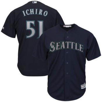 Men's Seattle Mariners #51 ichiro Suzuki Navy Cool Base Stitched jersey Men's Seattle Mariners #51 ichiro Suzuki Navy Cool Base Stitched jersey