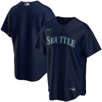 Men's Seattle Mariners Blank Navy Cool Base Stitched jersey Men's Seattle Mariners Blank Navy Cool Base Stitched jersey