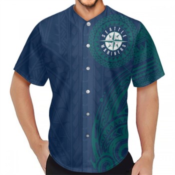 Men's Seattle Mariners Navy Baseball Jersey Men's Seattle Mariners Navy Baseball Jersey