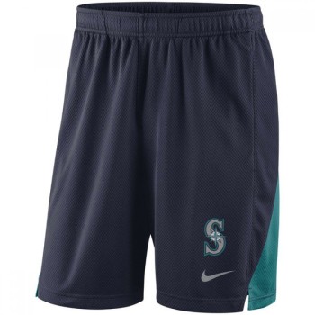Men's Seattle Mariners Navy Franchise Performance Shorts Men's Seattle Mariners Navy Franchise Performance Shorts