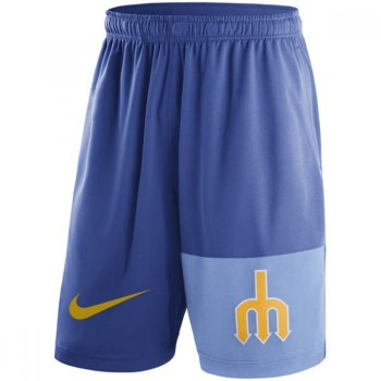 Men's Seattle Mariners Royal Cooperstown Collection Dry Fly Shorts Men's Seattle Mariners Royal Cooperstown Collection Dry Fly Shorts