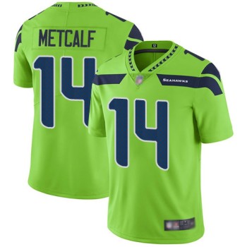 Men's Seattle Seahawks #14 D.K. Metcalf Green Vapor Untouchable Limited Stitched NFL Jersey Men's Seattle Seahawks #14 D.K. Metcalf Green Vapor Untouchable Limited Stitched NFL Jersey