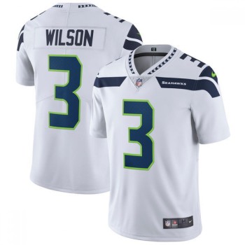 Men's Seattle Seahawks #3 Russell Wilson White Vapor Untouchable Limited Stitched NFL Jersey Men's Seattle Seahawks #3 Russell Wilson White Vapor Untouchable Limited Stitched NFL Jersey
