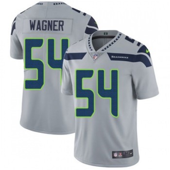 Men's Seattle Seahawks #54 Bobby Wagner Grey Vapor Untouchable Limited Stitched NFL Jersey Men's Seattle Seahawks #54 Bobby Wagner Grey Vapor Untouchable Limited Stitched NFL Jersey