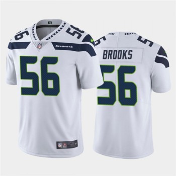 Men's Seattle Seahawks #56 Jordyn Brooks White Vapor Untouchable Limited Stitched Jersey Men's Seattle Seahawks #56 Jordyn Brooks White Vapor Untouchable Limited Stitched Jersey