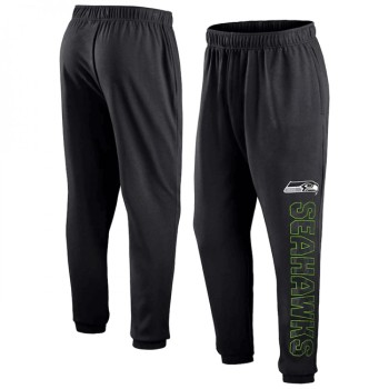 Men's Seattle Seahawks Black From Tracking Sweatpants Men's Seattle Seahawks Black From Tracking Sweatpants