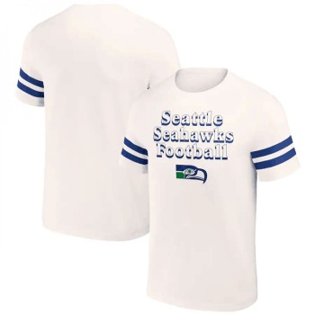 Men's Seattle Seahawks Cream x Darius Rucker Collection Vintage T-Shirt Men's Seattle Seahawks Cream x Darius Rucker Collection Vintage T-Shirt