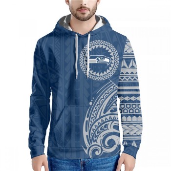 Men's Seattle Seahawks Navy Hoodie Men's Seattle Seahawks Navy Hoodie