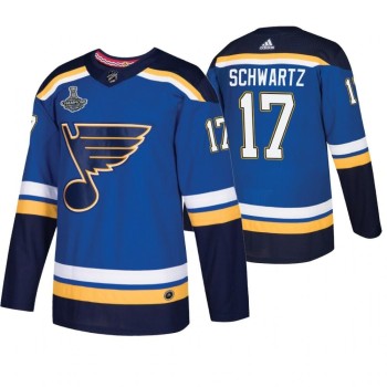 Men's St. Louis Blues #17 Jaden Schwartz 2019 Blue Fashion Stanley Cup Champions Stitched NHL Jersey Men's St. Louis Blues #17 Jaden Schwartz 2019 Blue Fashion Stanley Cup Champions Stitched NHL Jersey