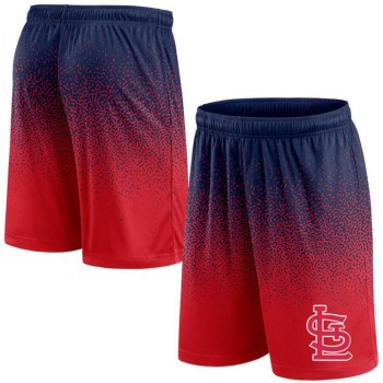 Men's St. Louis Cardinals Navy/Red Ombre Shorts Men's St. Louis Cardinals Navy/Red Ombre Shorts