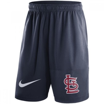 Men's St. Louis Cardinals Navy Dry Fly Shorts Men's St. Louis Cardinals Navy Dry Fly Shorts